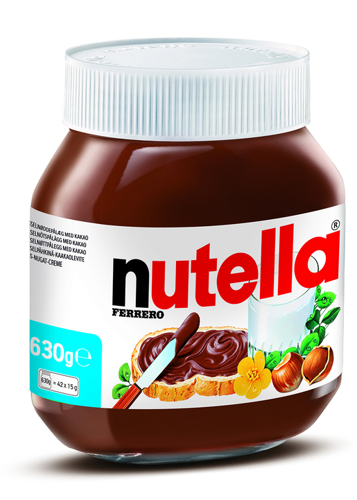 Nutella hasselpähkinä-kaakaolevite 630g